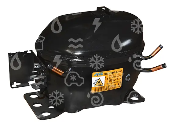 kompresor SECOP HMK80AA, LBP - R600a, 220 - 240V, 50Hz